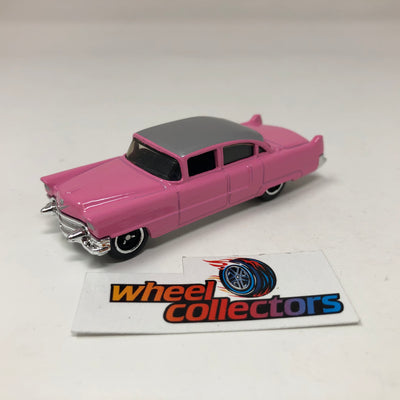 '55 Cadillac Fleetwood * Pink * Hot Wheels Loose 1:64 Scale