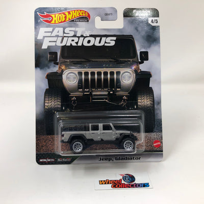 Jeep Gladiator * Silver * Hot Wheels FURIOUS FLEET Fast & Furious