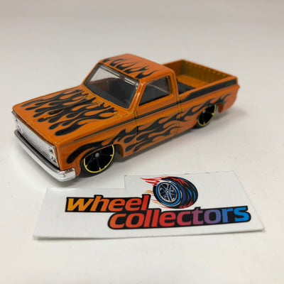 '83 Chevy Silverado * Orange * Hot Wheels Loose 1:64 Scale