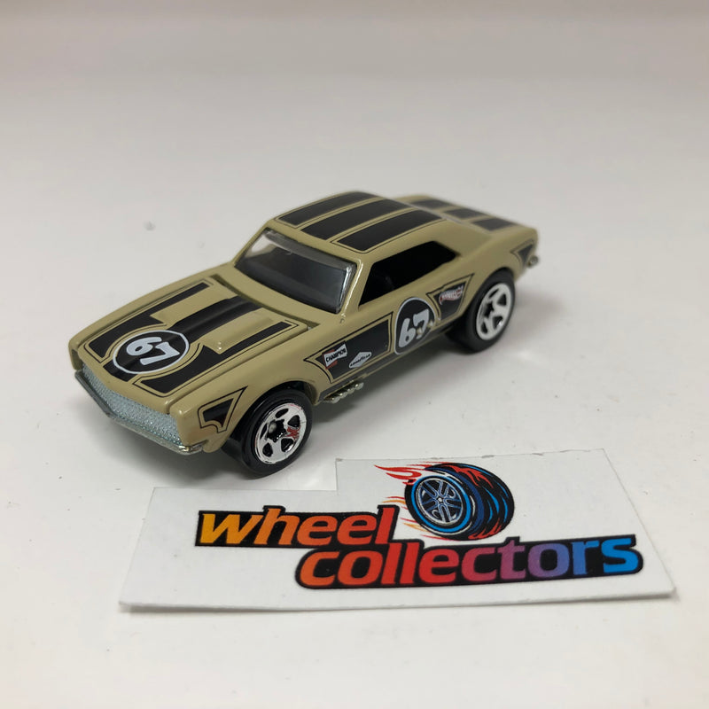 1967 Camaro * Tan * Hot Wheels Loose 1:64 Scale