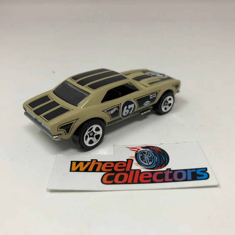 1967 Camaro * Tan * Hot Wheels Loose 1:64 Scale