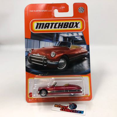 1949 Kurtis Sport Car * Red * 2022 Matchbox