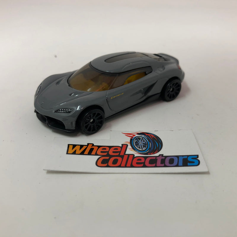 Koenigsegg Gemera * Gray * Hot Wheels Loose 1:64 Scale