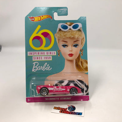 '14 Corvette Stingray * Barbie 60th Anniversary Card * 2019 Hot Wheels