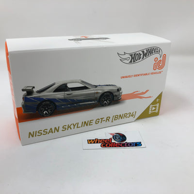 Nissan Skyline GT-R BNR34 Fast & Furious * 2022 Hot Wheels ID Car Series Limited Case A