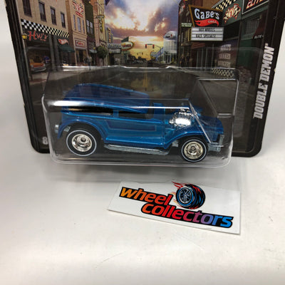 Double Demon * Blue * Hot Wheels Boulevard Series