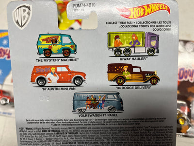 Scooby-Doo * 5 Car Set * Hot Wheels Pop Culture WB Series