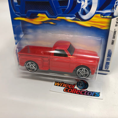 Custom '69 Chevy #31 * Red * 2002 Hot Wheels