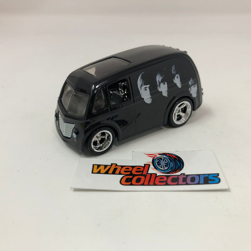 Beatles Quick D-Livery * Black * Hot Wheels 1:64 scale Diecast Loose