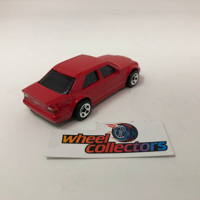 Mercedes-Benz 500 E * Red * Hot Wheels Loose 1:64 Scale