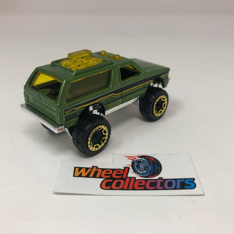 Chevy Blazer 4X4 * Green * Hot Wheels Loose