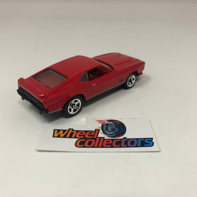 '71 Mustang Mach 1 * Red * Hot Wheels Loose 1:64 scale Model