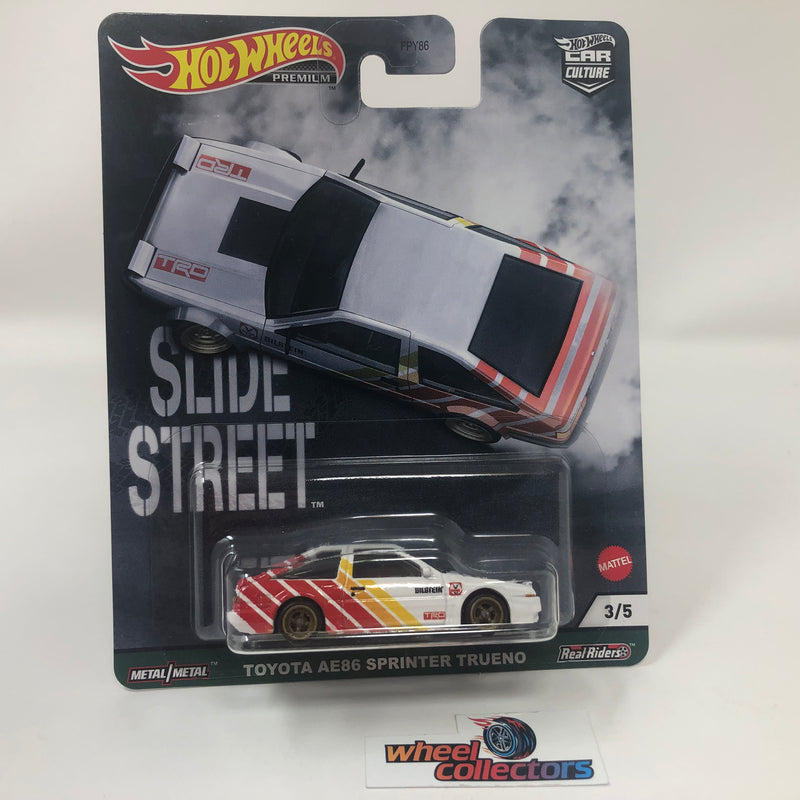 Toyota AE86 Sprinter Trueno * Hot Wheels STREET SLIDE Car Culture