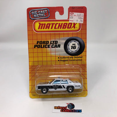 Ford LTD Police Car #16 * Matchbox Vintage
