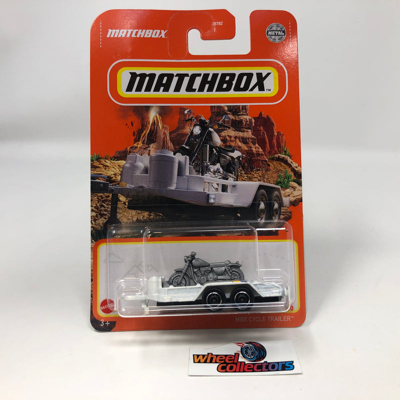 Cycle Trailer w/ Dirt Bike * 2022 Matchbox Mix 5 Case E