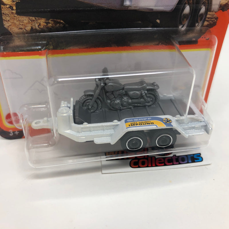 Cycle Trailer w/ Dirt Bike * 2022 Matchbox Mix 5 Case E