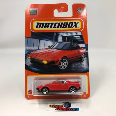 1984 Toyota MR2 * Red w/ Headlights Down * 2022 Matchbox Mix 5 Case E