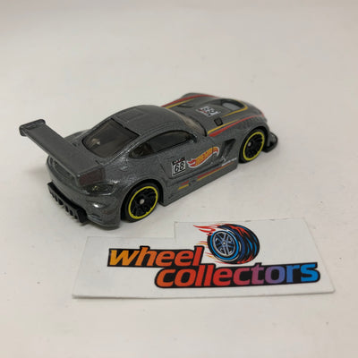 '16 Mercedes-AMG GT3 * Gray * Hot Wheels 1:64 scale Diecast Loose
