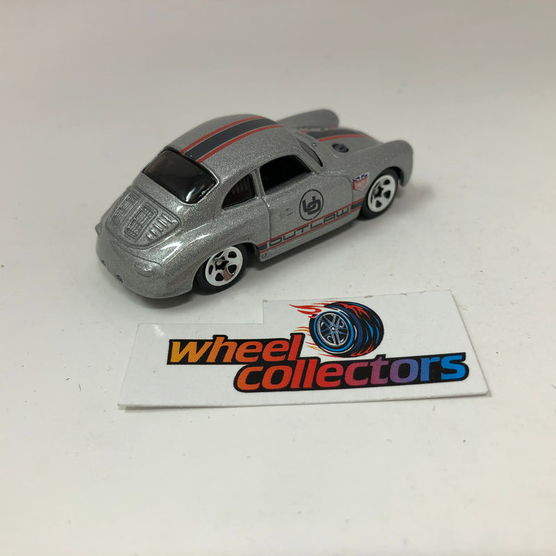 Porsche 365A Outlaw * Silver * Hot Wheels 1:64 scale Diecast Loose