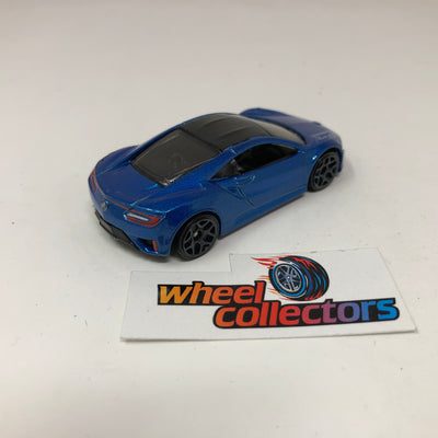 '17 Acura NSX * Blue * Hot Wheels 1:64 scale Diecast Loose