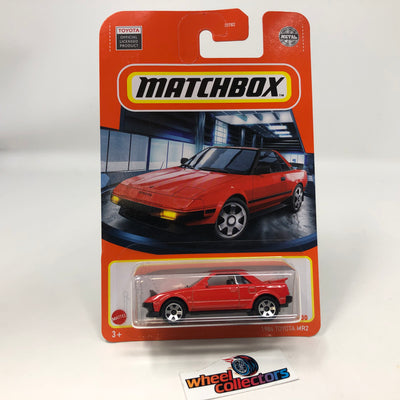 1984 Toyota MR2 * Red w/ Headlights Up * 2022 Matchbox Mix 5 Case E