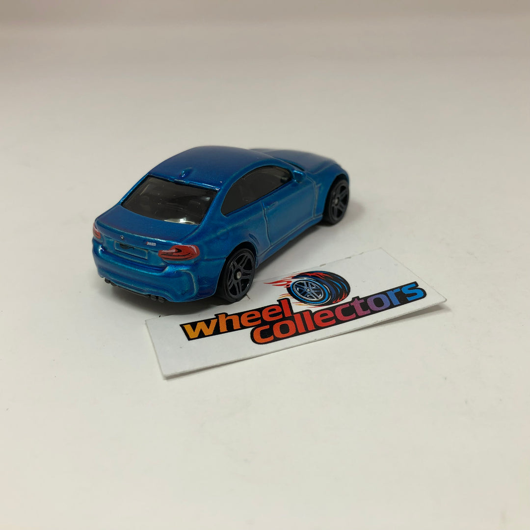 2016 BMW M2 Blue Hot Wheels Loose 1 64 Scale Wheelcollectors LLC