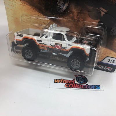 '80 Dodge Macho Power Wagon  * Hot Wheels DESERT RALLY Car Culture