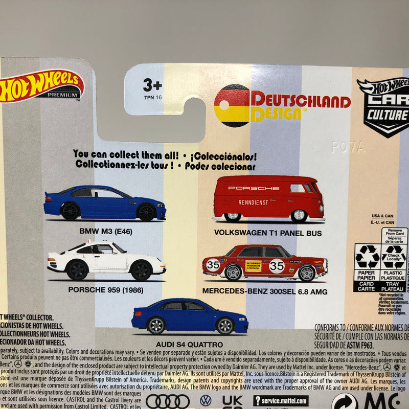 5 Car Set Deutschland Design Series * 2021 Hot Wheels Car Culture