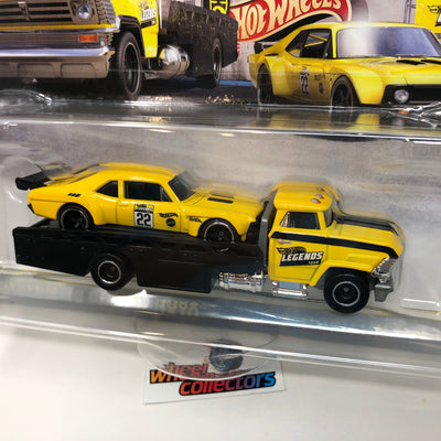 Custom '70 Chevy Nova Legends Tour * 2022 Hot Wheels Team Transport Car Culture