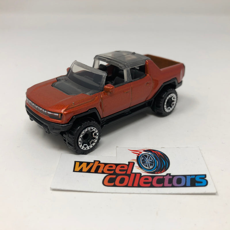 GMC Hummer EV * Orange * Hot Wheels Loose 1:64 Scale