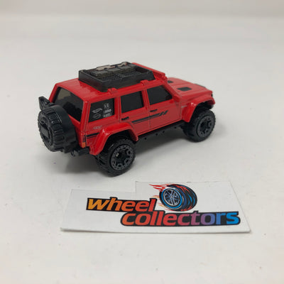 '95 Jeep Cherokee * Red * Hot Wheels Loose 1:64 Scale