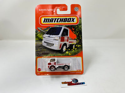 Subaru Sambar * White * Matchbox Basic Series