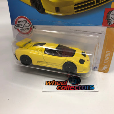 '94 Bugatti EB110 SS #65 * Yellow * 2022 Hot Wheels