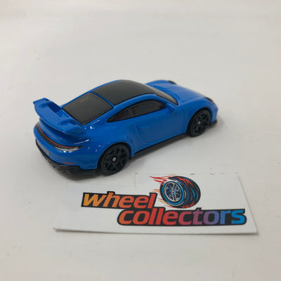 Porsche 911 GT3 * Blue * Hot Wheels Loose 1:64 Scale