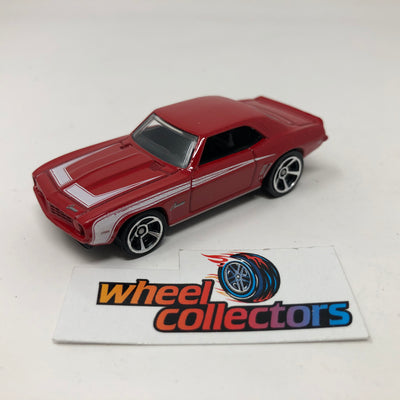 '69 Copo Camaro * Red * Hot Wheels Loose Car