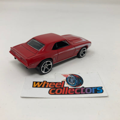 '69 Copo Camaro * Red * Hot Wheels Loose Car