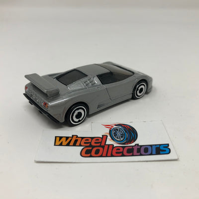 '94 Bugatti EB110 SS * Silver * Hot Wheels Loose 1:64 Scale