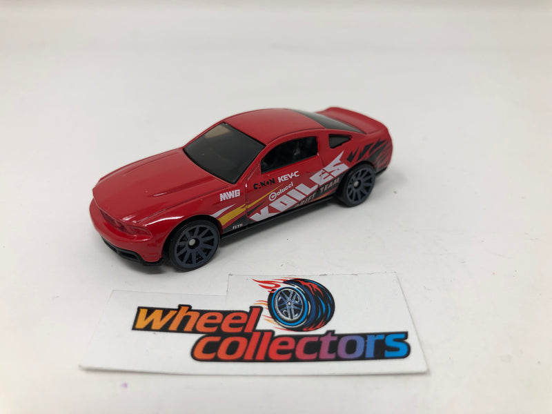 2010 Ford Mustang GT * Red * Hot Wheels Loose 1:64 Scale