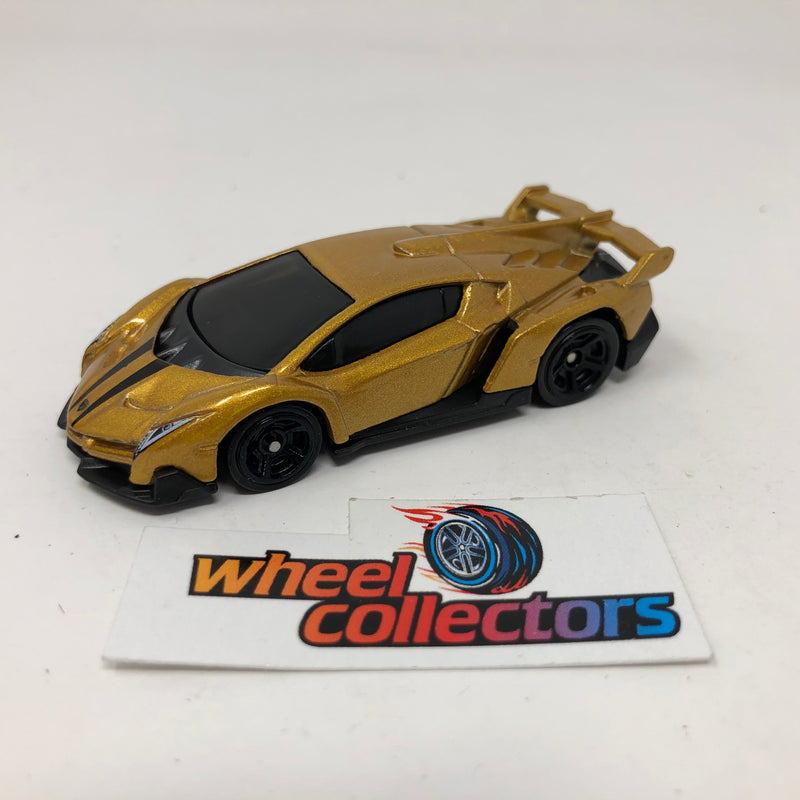 Lamborghini Venemo * Gold * Hot Wheels Loose 1:64 Scale