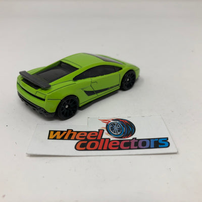 Lamborghini Gallardo LP 570-4 Superleggera * Green * Hot Wheels Loose 1:64 Scale