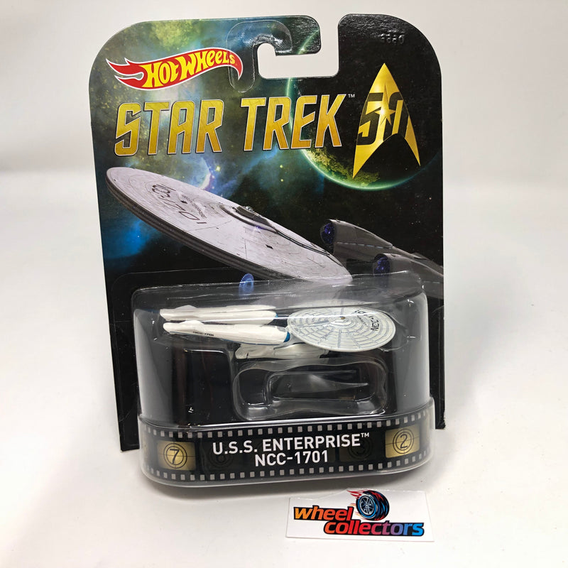 USS Enterprise NCC-1701 Star Trek * Hot Wheels Retro Entertainment