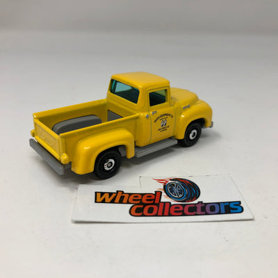 '56 Ford Pickup * Yellow * Matchbox Loose 1:64 Scale