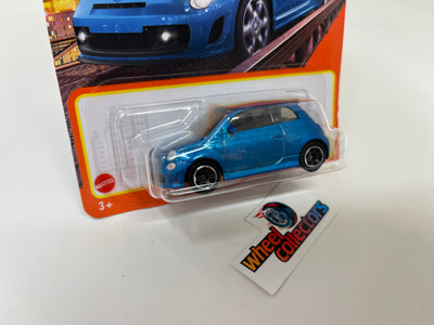 2019 Fiat 500 Turbo #11 * Blue * Matchbox Basic Series