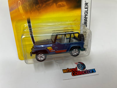 Jeep Wrangler #99 * Blue * Matchbox Basic Series