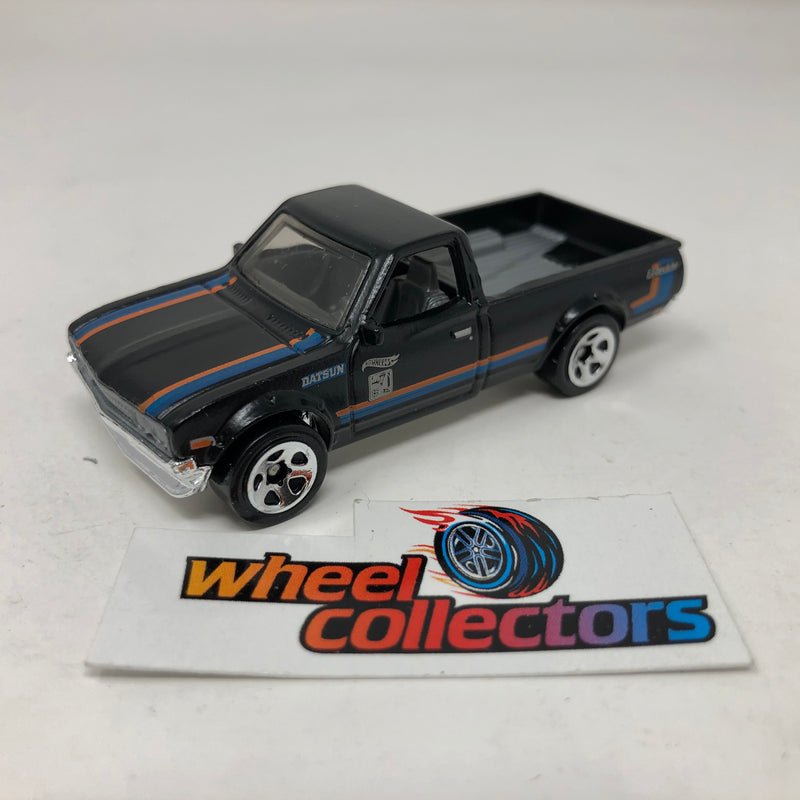 Datsun 620 * Black * Hot Wheels 1:64 scale Diecast Loose