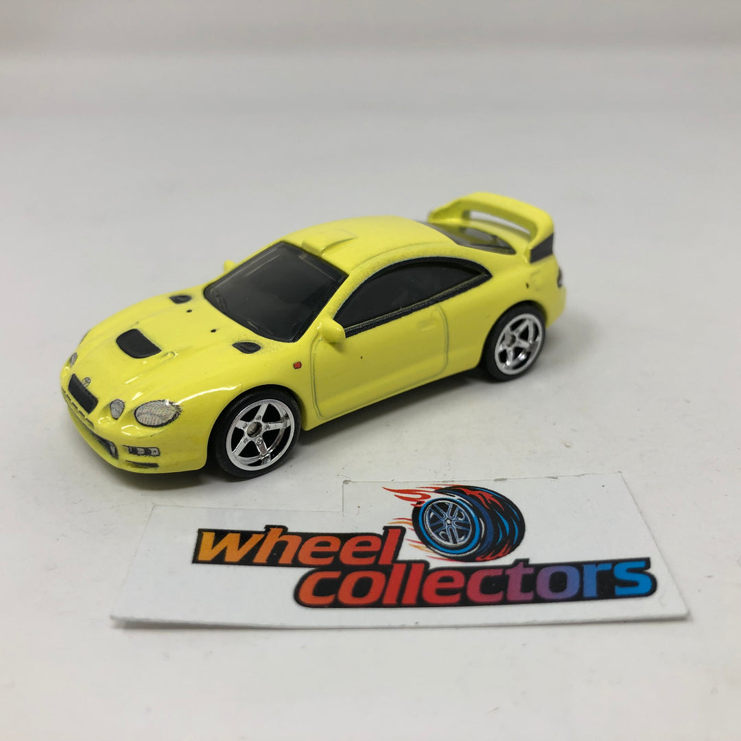 95 Toyota Celica GT-Four * Yellow * Real Riders Hot Wheels 1:64