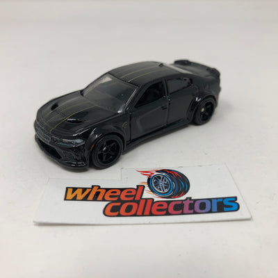 Dodge Charger SRT Hellcat Widebody * Black * Loose Hot Wheels Real Riders Series