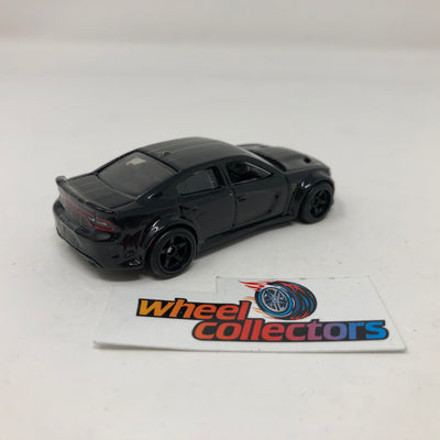 Dodge Charger SRT Hellcat Widebody * Black * Loose Hot Wheels Real Riders Series