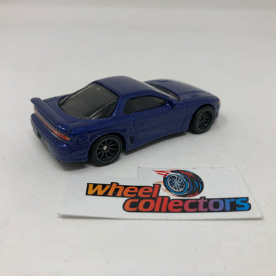 Mitsubishi 3000GT VR-4 * Blue * Loose Hot Wheels Real Riders Series