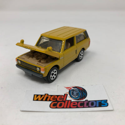 1975 Range Rover * Yellow * Matchboxx Moving Parts Loose 1:64 Scale Model